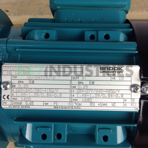 WUDA71SJ-DB5 Brook Crompton Image 2