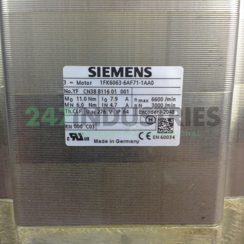 1FK6063-6AF71-1AA0 Siemens Image 2