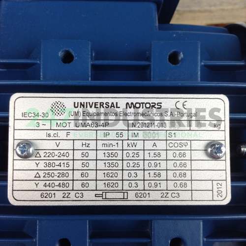 UMA63-4PB5 Universal Motors Image 2