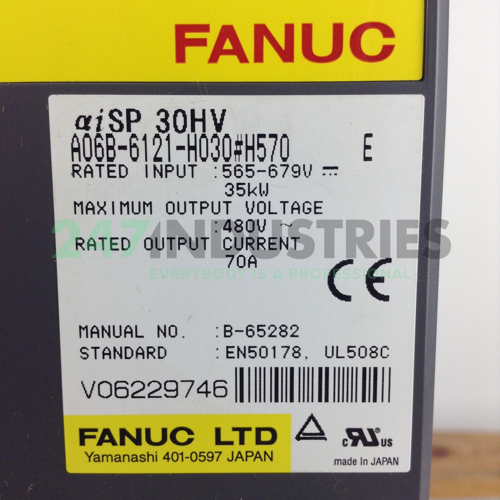 A06B-6121-H030#H570 Fanuc Image 2