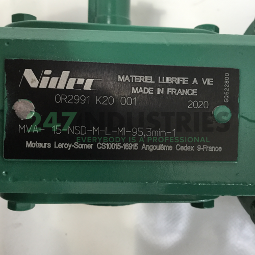 MVA-15-NSD-M-L-MI-4P-LS63M/T-0.18KW-230/400V Leroy Somer Image 5