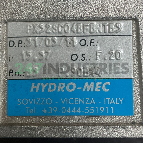 PX32SC04-BFBN-TB3 Hydro-Mec Image 4