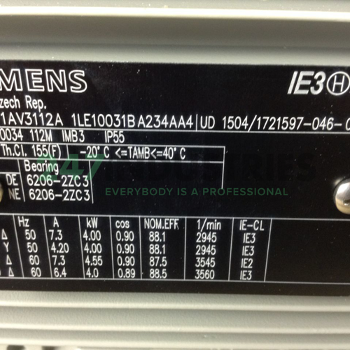 1LE1003-1BA23-4AA4 Siemens Image 2