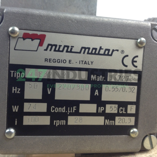 MCE320P2T Mini Motor Image 2
