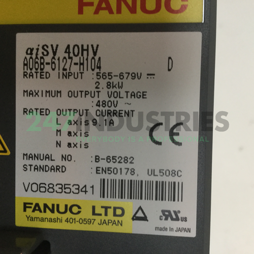 A06B-6127-H104 Fanuc Image 4