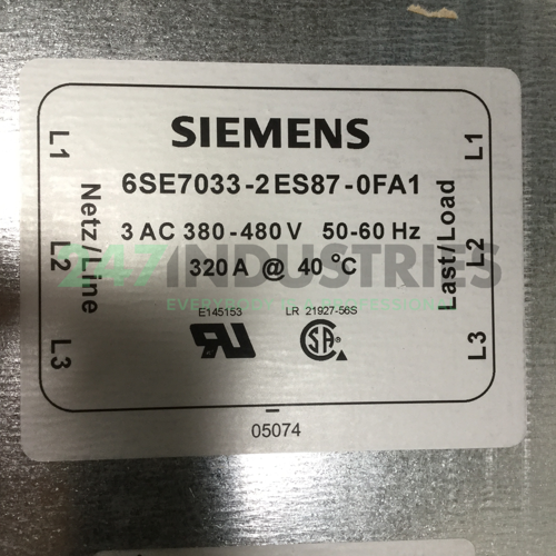 6SE7033-2ES87-0FA1 Siemens Image 4