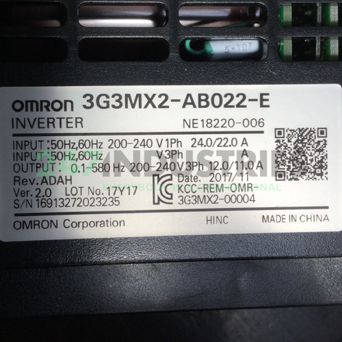 3G3MX2-AB022-E Omron Image 4