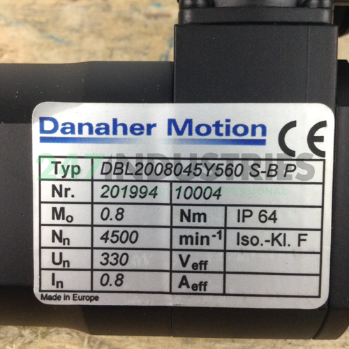 DBL2-0080-45-Y-560S-B Danaher Motion GmbH Image 2