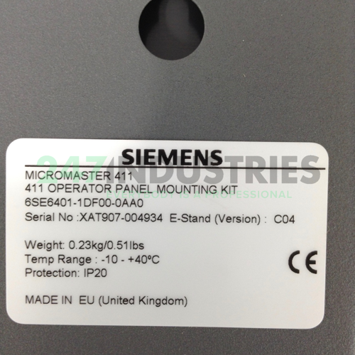 6SE6401-1DF00-0AA0 Siemens Image 2
