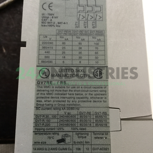 GV7RE50 Schneider Electric Image 4