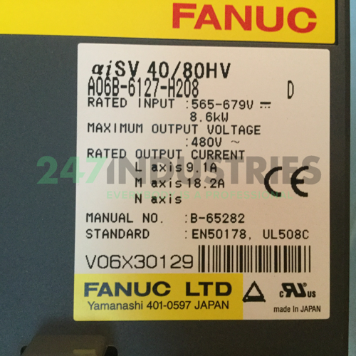 A06B-6127-H208 Fanuc Image 4