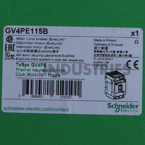 GV4PE115B Schneider Electric Image 2