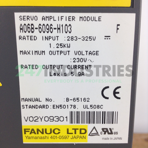 A06B-6096-H103 Fanuc Image 2