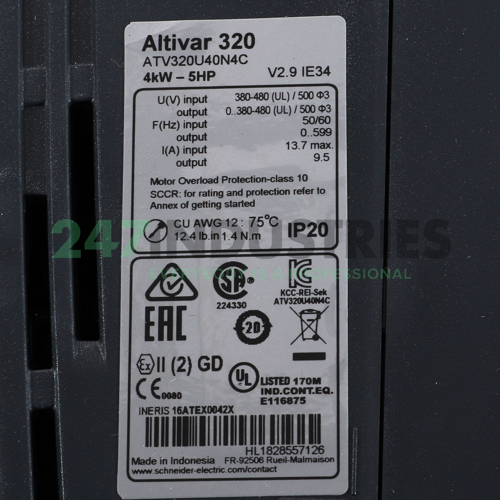 ATV320U40N4C Schneider Electric Image 3