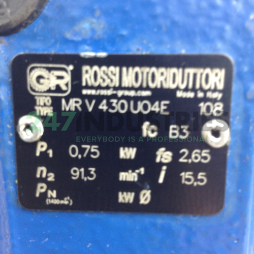 MVR430UO4E-HFA80B4B5/ Rossi Image 2