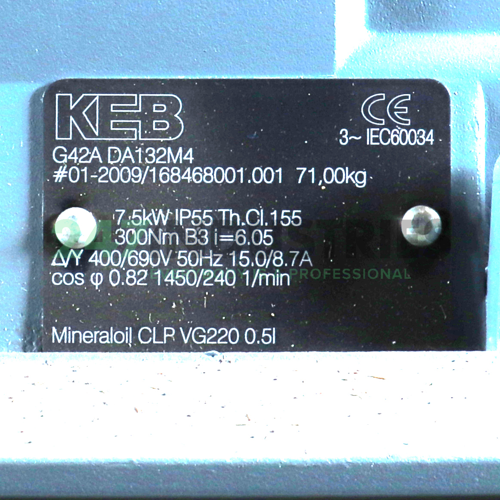 G42ADA132M4 KEB Image 4