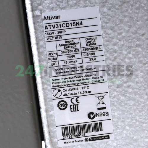 ATV31CD15N4 Schneider Electric Image 3