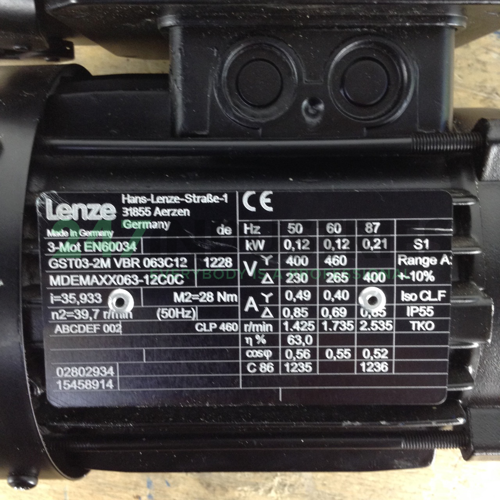 GST03-2M-VBR063C12 Lenze Image 2