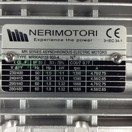 MR90A0118-90S-4-B14 Neri Motori Image 2