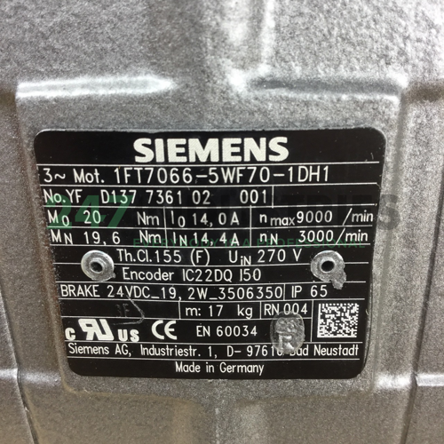1FT7066-5WF70-1DH1 Siemens Image 2