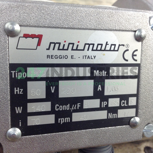 PC240M3 Mini Motor Image 2