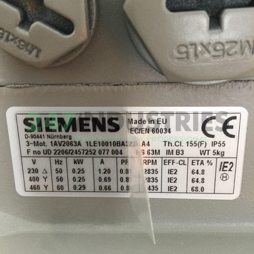 1LE1001-0BA32-2AA4 Siemens Image 4