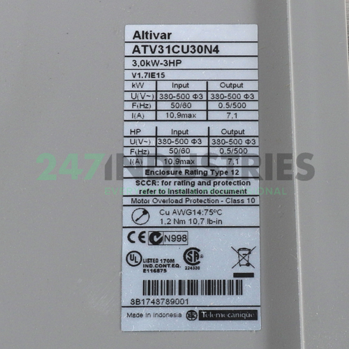 ATV31CU30N4 Schneider Electric Image 3