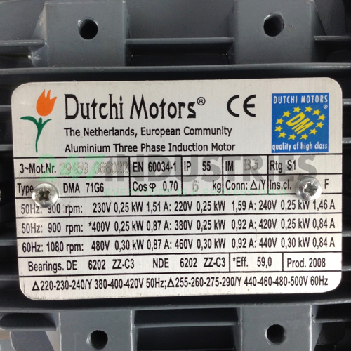 DMA71G6 Dutchi Motors Image 2