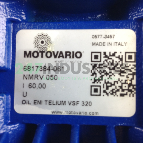 NMRV05014/10560 Motovario Image 2