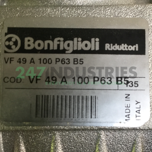 VF49A100P63B5 Bonfiglioli Image 4