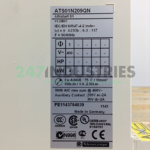 ATS01N209QN Schneider Electric Image 2