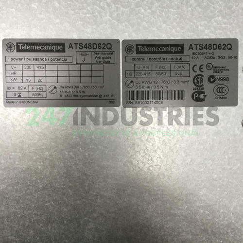 ATS48D62Q Schneider Electric Image 4