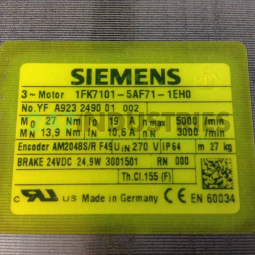1FK7101-5AF71-1EH0 Siemens Image 2