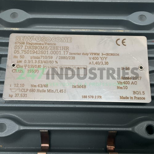 S57/DRS90M8/2BE1HR SEW-EURODRIVE Image 4