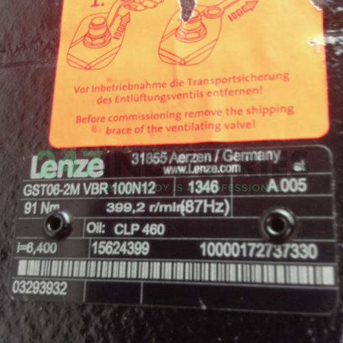 GST06-2MVBR100N12 Lenze Image 2