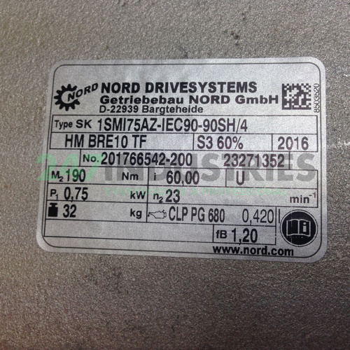 SK1SMI75AZ-90SH/4BR60 Nord Drive Systems Image 2