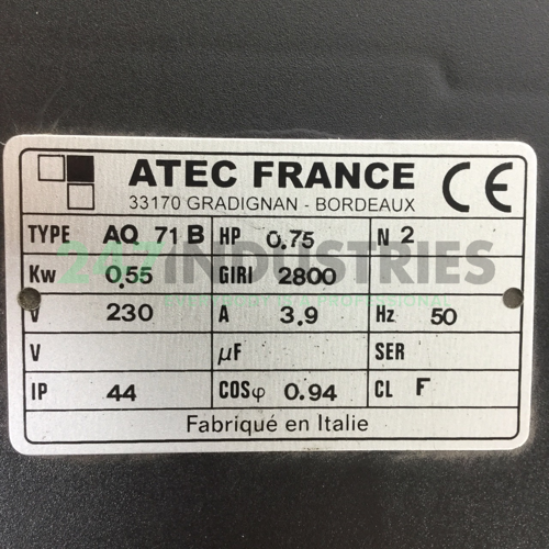 AQ71B-B3 Atec France Image 2