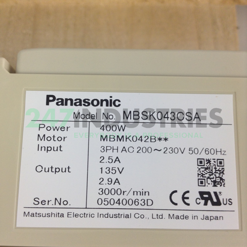MBSK043CSA Panasonic Image 2