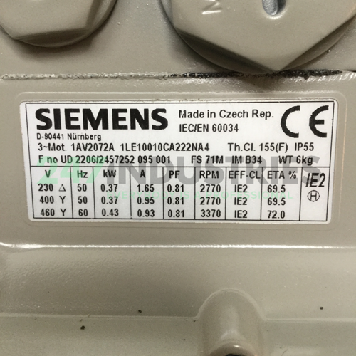 1LE1001-0CA22-2NA4 Siemens Image 4