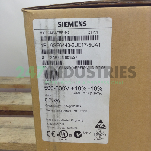 6SE6440-2UE17-5CA1 Siemens Image 7