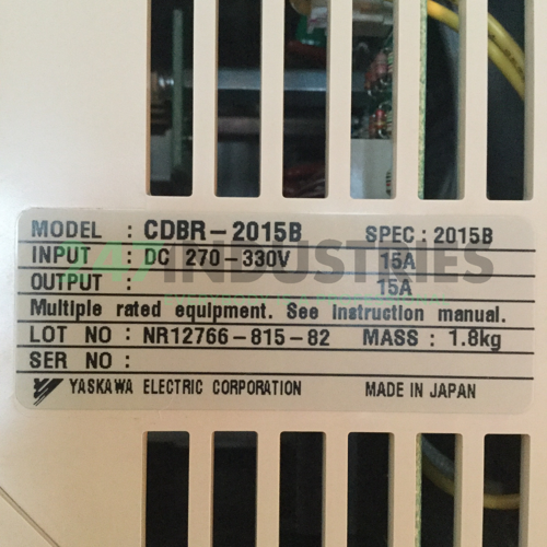 CDBR-2015B Yaskawa Image 4