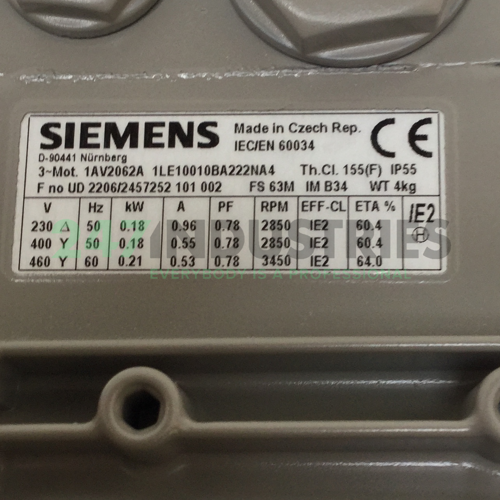 1LE1001-0BA22-2NA4 Siemens Image 4