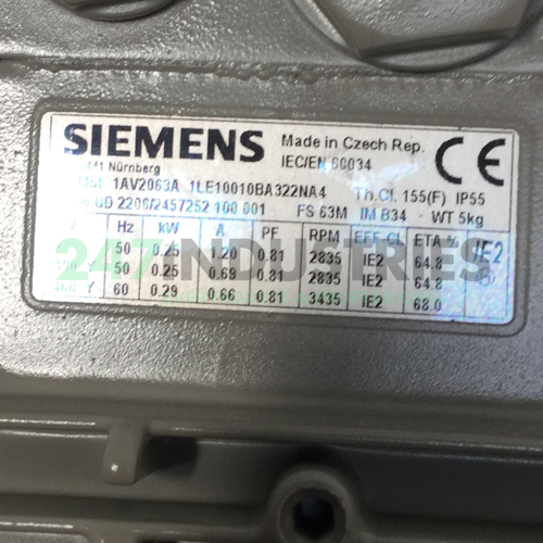 1LE1001-0BA32-2NA4 Siemens Image 4