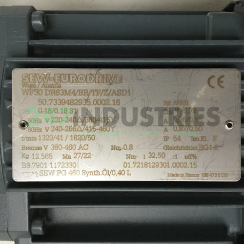 WF30DR63M4/BR/TF/Z/ASD1-I33 SEW-EURODRIVE Image 4