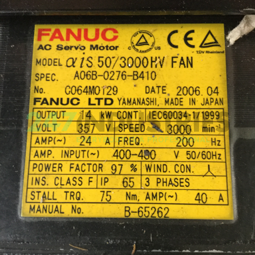 A06B-0276-B410 Fanuc Image 4