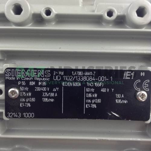 1LA7083-4AA11-Z Siemens Image 2