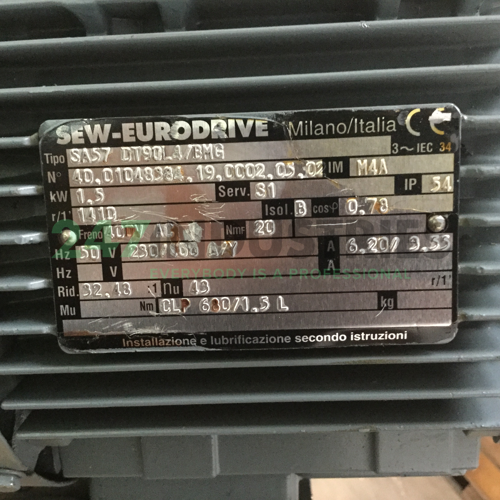 SA57/DT90L4/BMG SEW-EURODRIVE Image 4