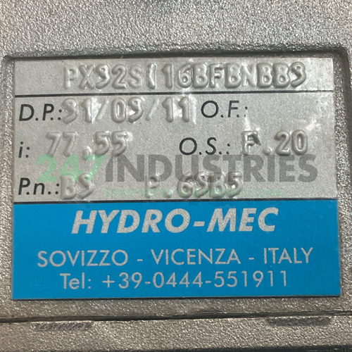 PX32SI16-BFBN-BB3 Hydro-Mec Image 4