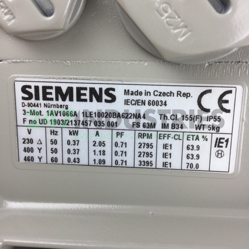 1LE1002-0BA62-2NA4 Siemens Image 2