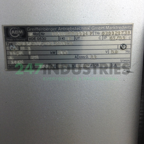 ZFB102SO/4D132MC-4 ABM Drives Image 2